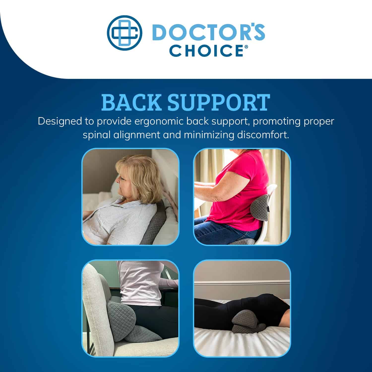 Almohada de Espuma Viscoelástica Versátil 12 en 1 Doctor's - Imagen 4
