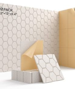 Paneles de Espuma Insonorizante para Paredes Kuchoow