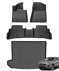 Set de Tapetes para Pisos y Protector de Carga para Kia