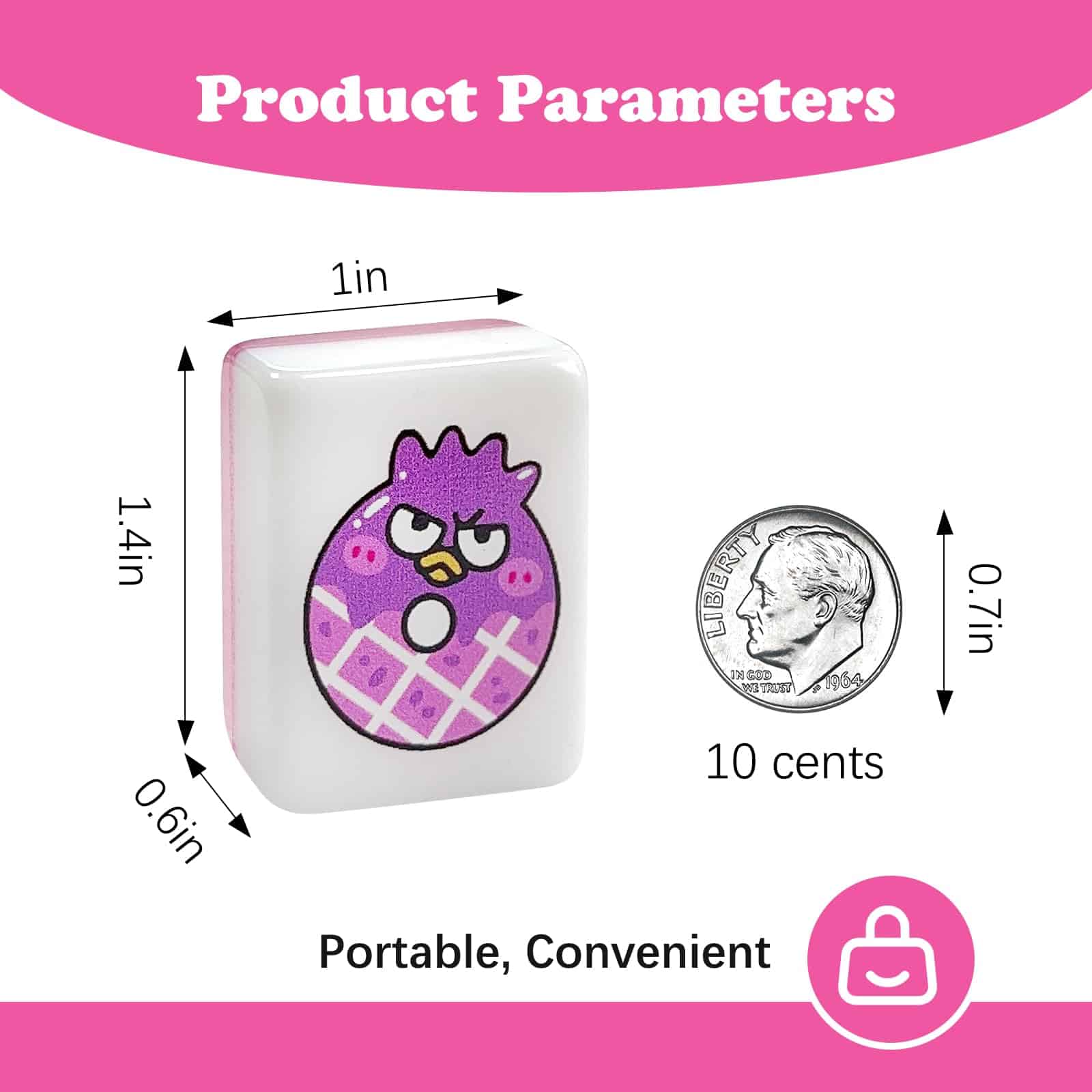 Juego de Bloques Mahjong Seaside Escape con 49 Tiles de - Imagen 3