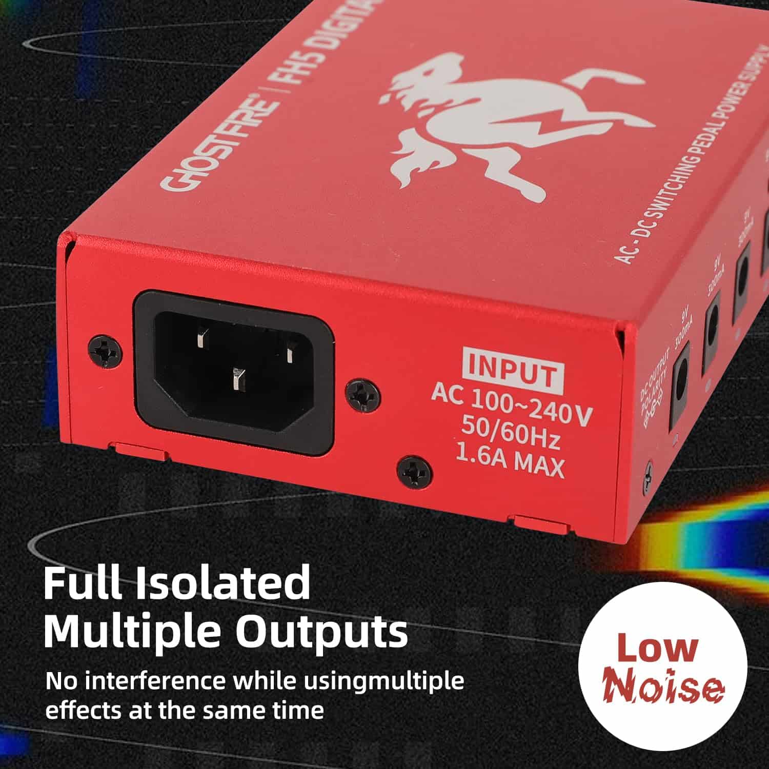 Fuente de Alimentación para Pedales Ghost FIRE Aislada con - Imagen 5