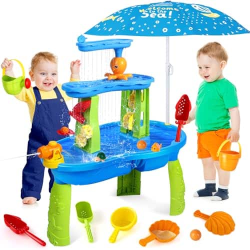 Mesa de Agua SUPER JOY para Niños de 3-5 años, Mesa de Agua