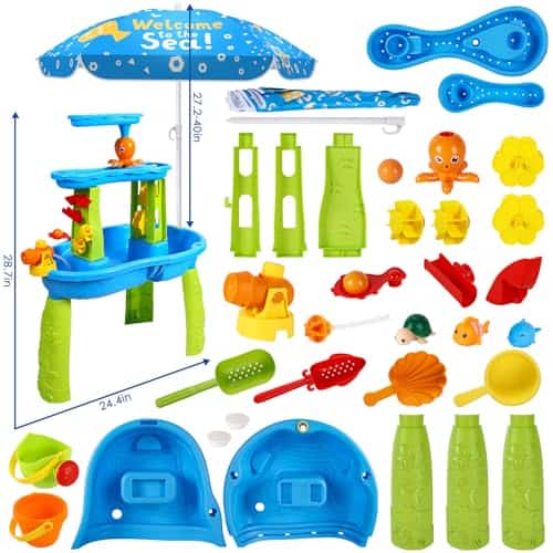 Mesa de Agua SUPER JOY para Niños de 3-5 años, Mesa de Agua - Imagen 9