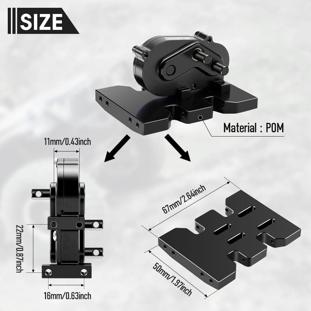 Set de Transmisión GLOBACT 30% OD con Delrin Spur Gear para - Imagen 7