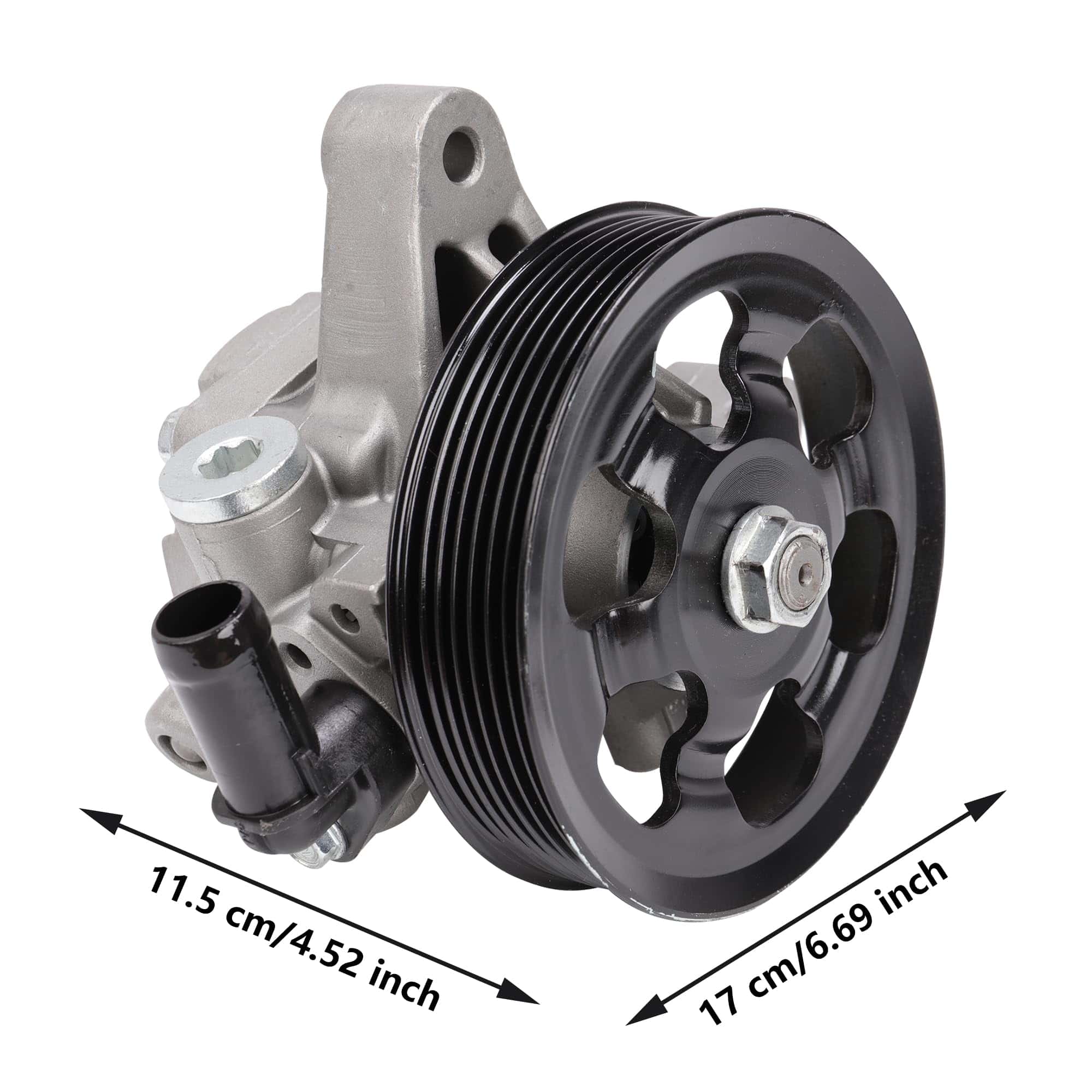 Bomba de Dirección Hidráulica con Polea para Honda Accord - Imagen 8