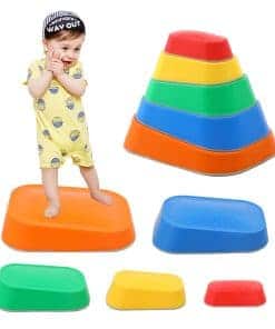 Piedras de Equilibrio Luanka para Niños, Set de 5 Piezas de