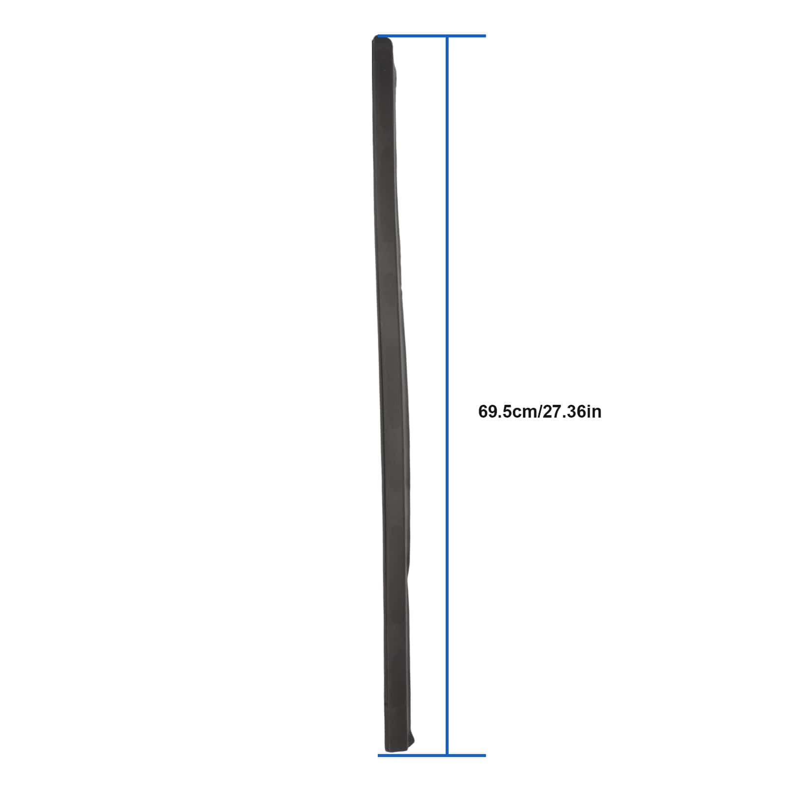 Paquete de 2 Molduras de parabrisas delanteros derecho e - Imagen 4