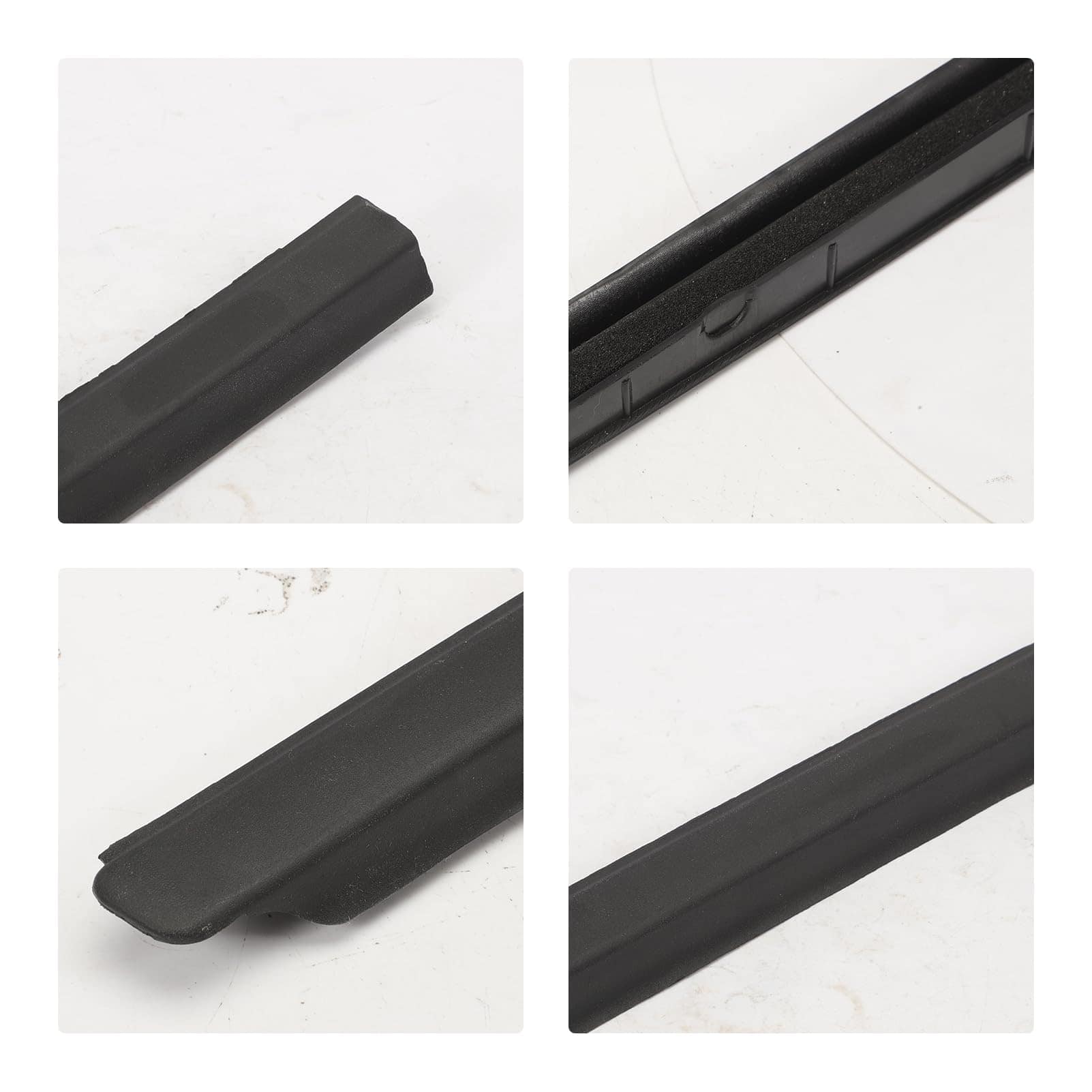 Paquete de 2 Molduras de parabrisas delanteros derecho e - Imagen 3