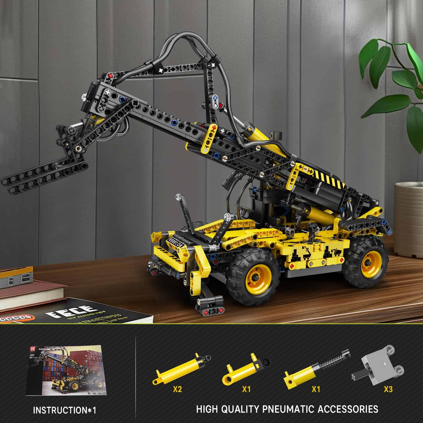 Mould King 19009 Kit de Construcción de Montacargas - Imagen 8