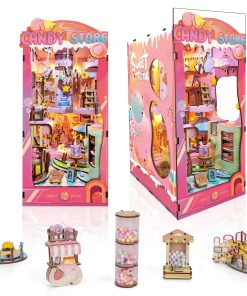 Kit de Libro Escondido DIY, Decoración de Estantería de