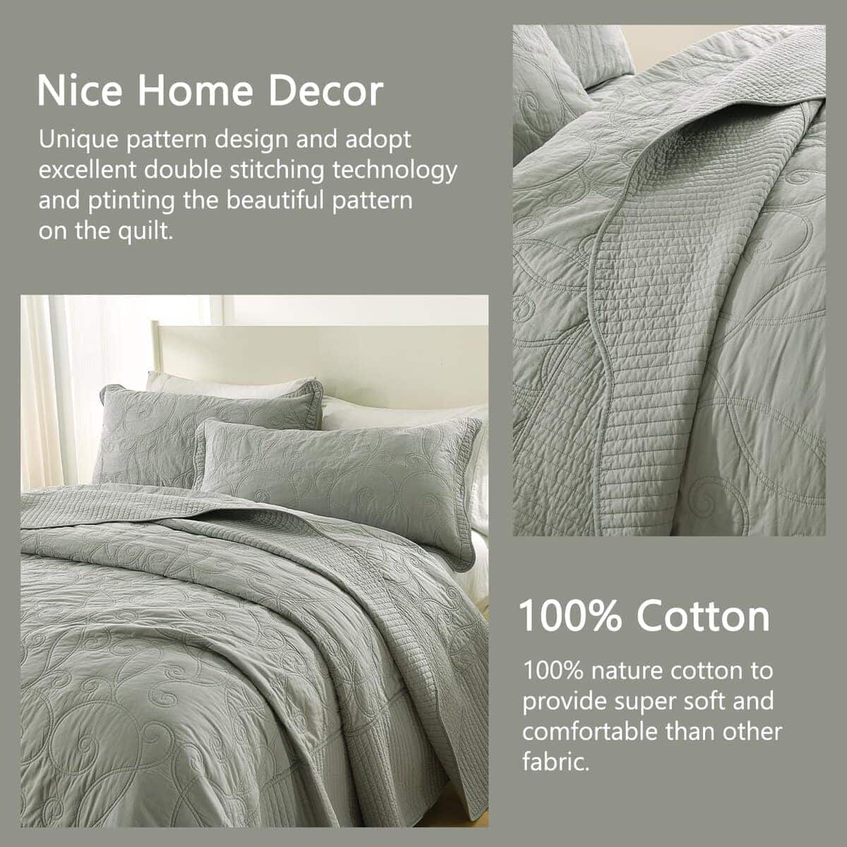 Colcha Queen Size Oversized Finlonte 120"x102" - 100% - Imagen 5