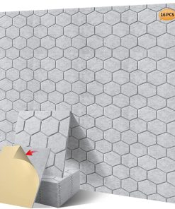 16 Pcs Paneles de Pared Insonorizantes de Grado