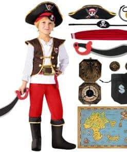Disfraz de Pirata de Halloween para Niños de Spooktacular