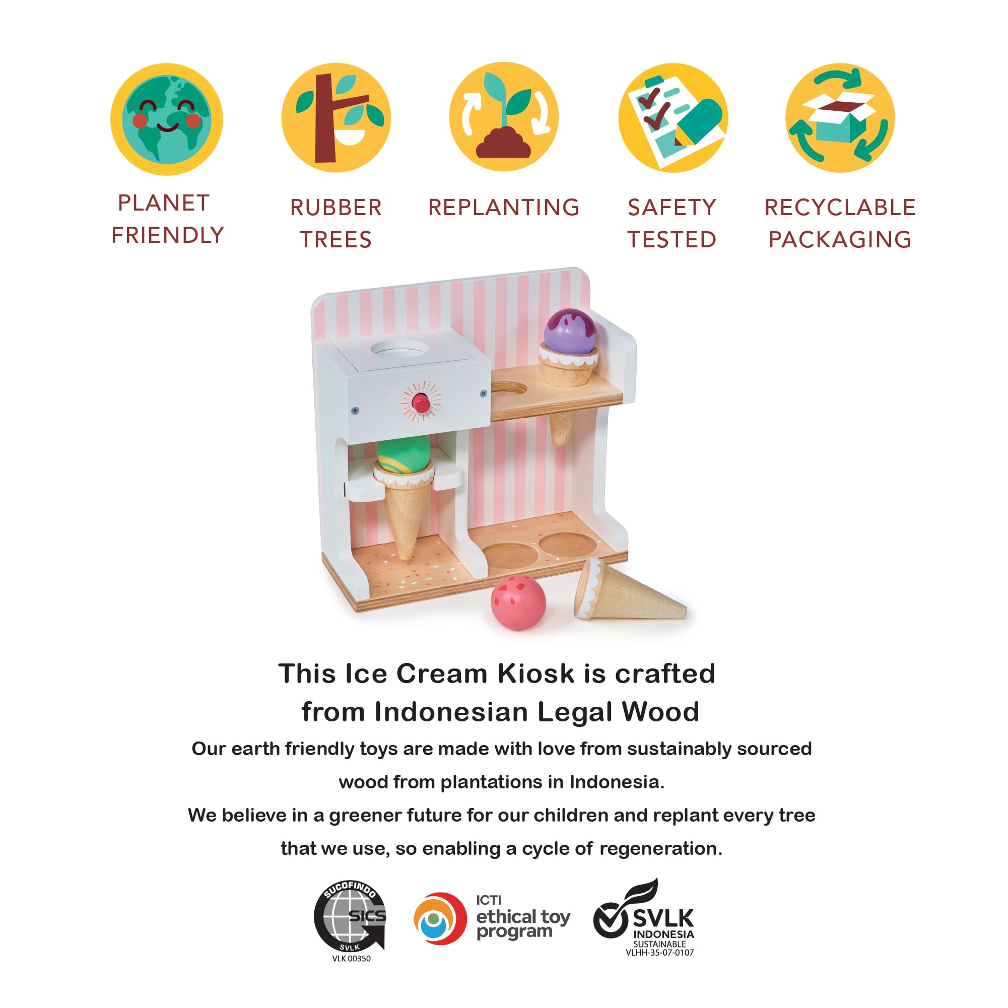 Mentari Toys - Quiosco de Helados - Mini Tienda de Juguetes - Imagen 6