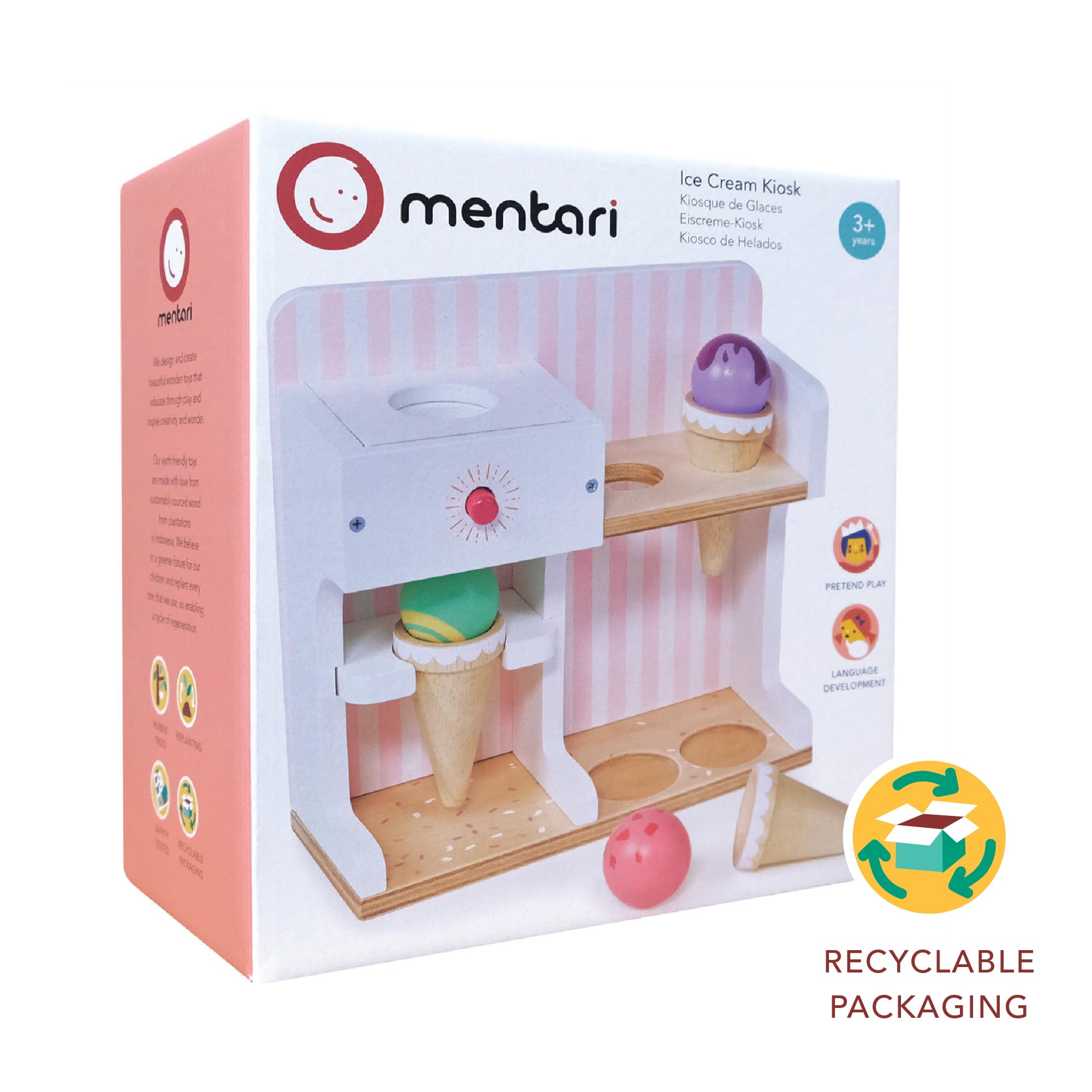 Mentari Toys - Quiosco de Helados - Mini Tienda de Juguetes - Imagen 9