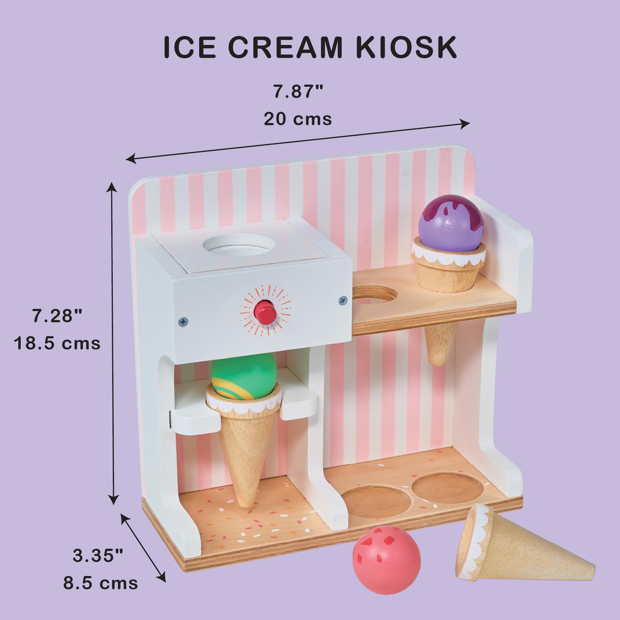 Mentari Toys - Quiosco de Helados - Mini Tienda de Juguetes - Imagen 8