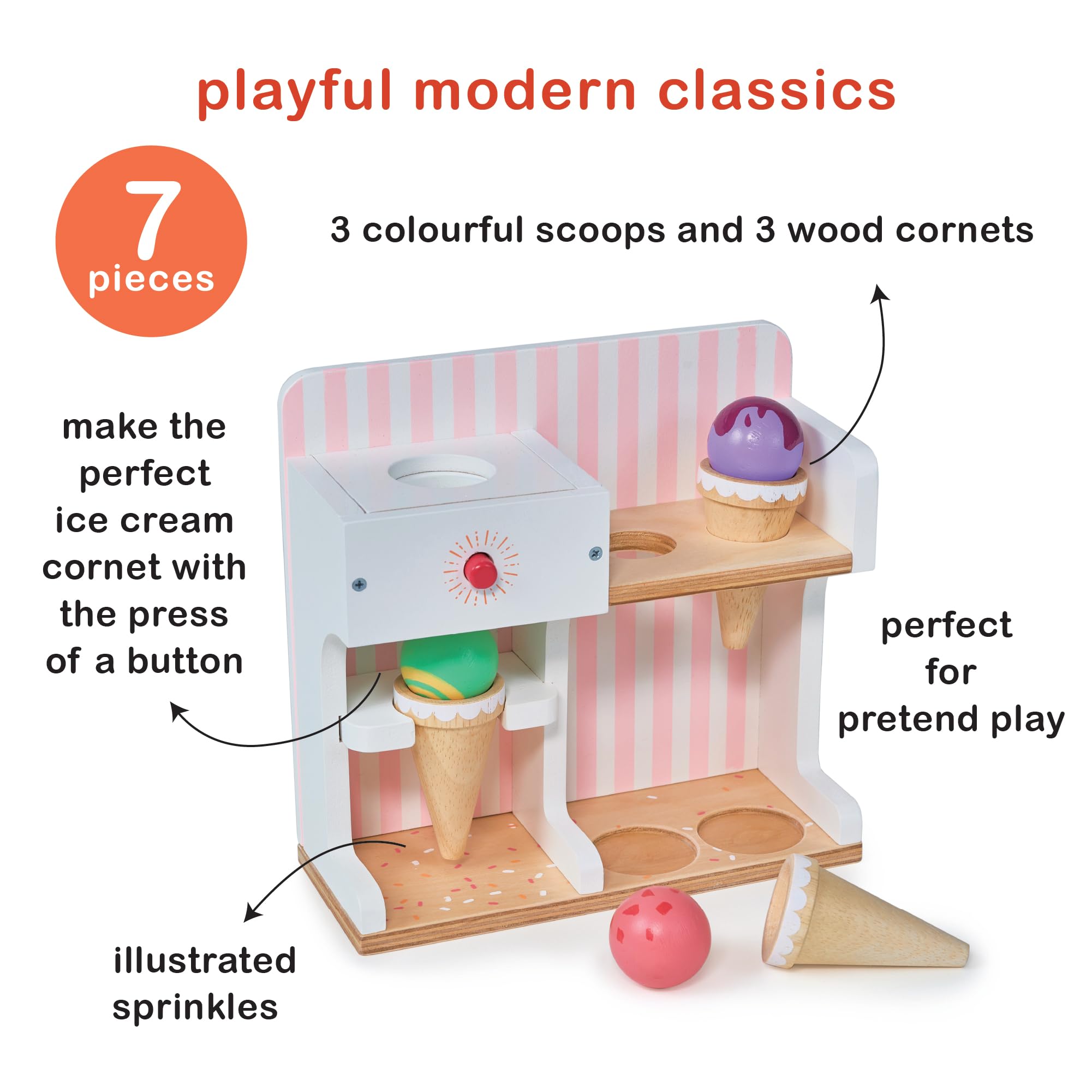 Mentari Toys - Quiosco de Helados - Mini Tienda de Juguetes - Imagen 4