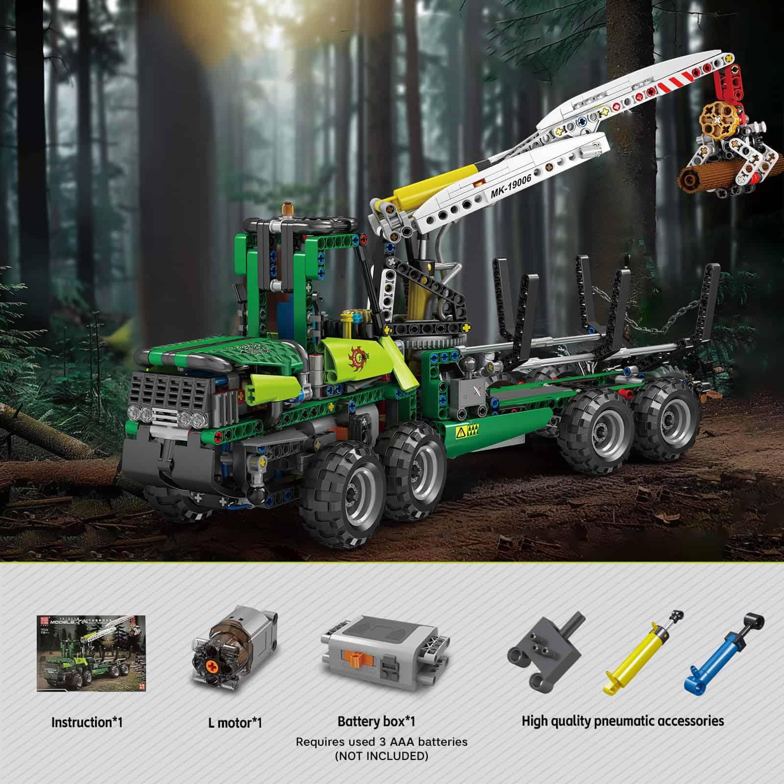 Mould King 19006 Juego de construcción de máquinas - Imagen 8