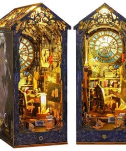 Kit de Libro en Miniatura DIY GORWARE, Kit de Rompecabezas