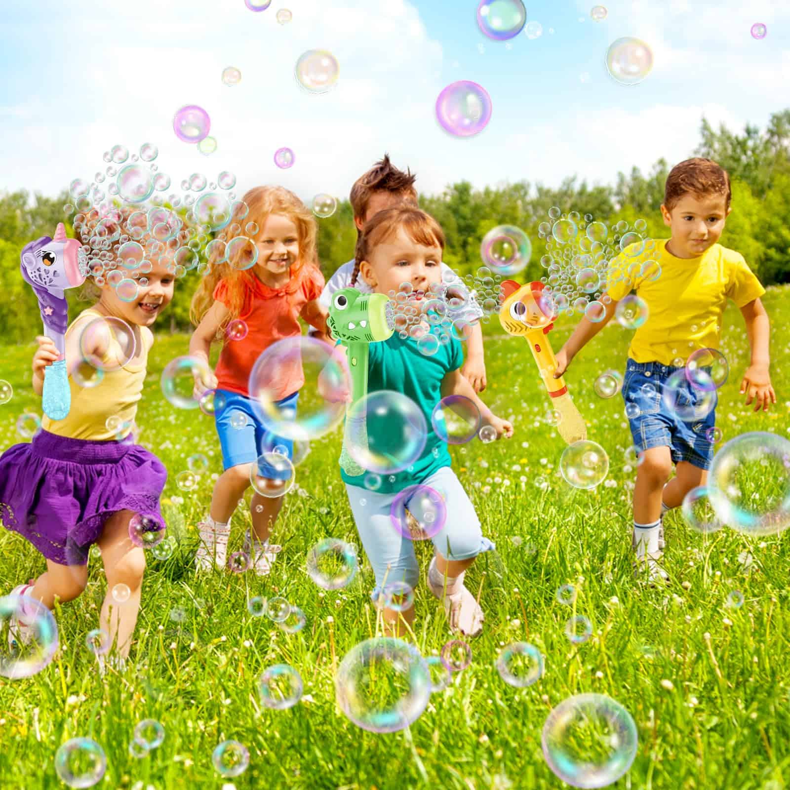 VATOS 3PCS Varitas de Burbujas Automáticas, Máquina de - Imagen 8