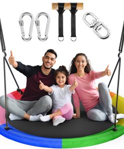 Columpio de Árbol de 43" para Niños y Adultos, Capacidad de