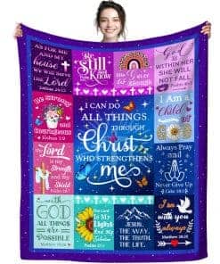 Cobijas Inspiradas en la Biblia para Mujeres, Cobertor de