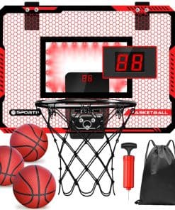 DIUSEO Mini Canasta de Baloncesto Interior para Niños