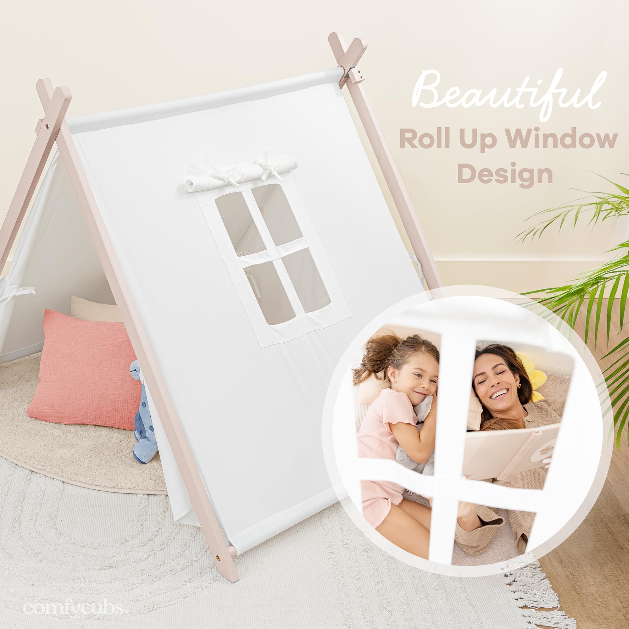 Carpa de Juego para Niños Comfy Cubs - Espaciosa y Elegante - Imagen 5