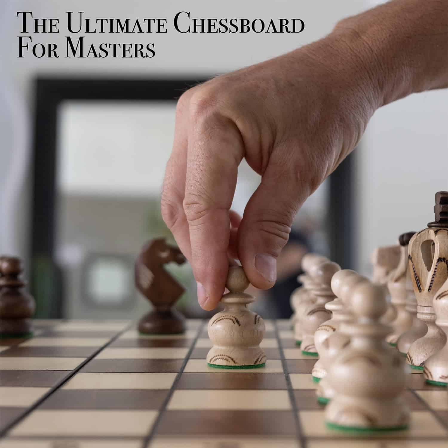 Juego de ajedrez de madera Wegiel Grand Royal para adultos - Imagen 5