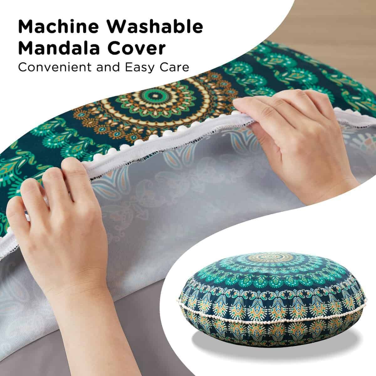 Juego de 2 Cojines de Piso de Meditación Codi, Cojines - Imagen 3