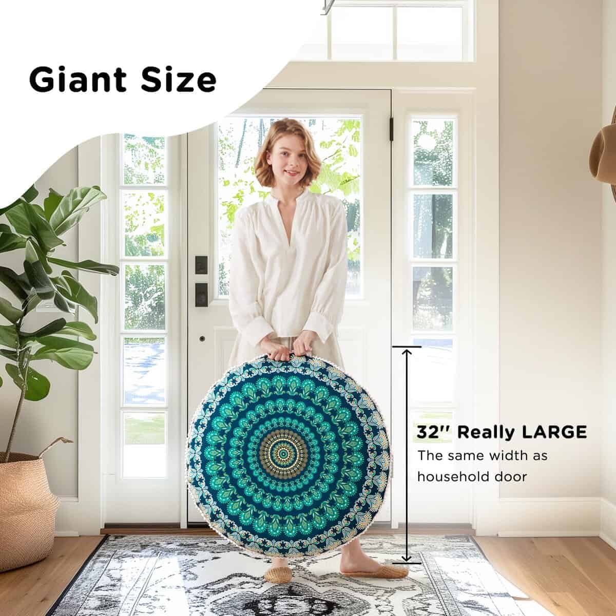 Juego de 2 Cojines de Piso de Meditación Codi, Cojines - Imagen 5