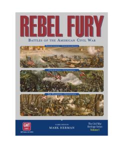 Juegos GMT Rebel Fury: Batallas de la Guerra Civil Americana