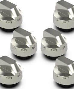 Perillas de control mejoradas para estufa de gas KitchenAid