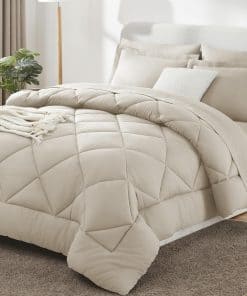 Juego de edredón completo CozyLux con sábanas de 7 piezas