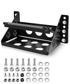 Soporte de Caja de Montaje de Batería de Acero Metálico,