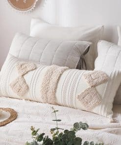 Funda de Cojín Lumbar Boho 14x36 Pulgadas, Funda Decorativa