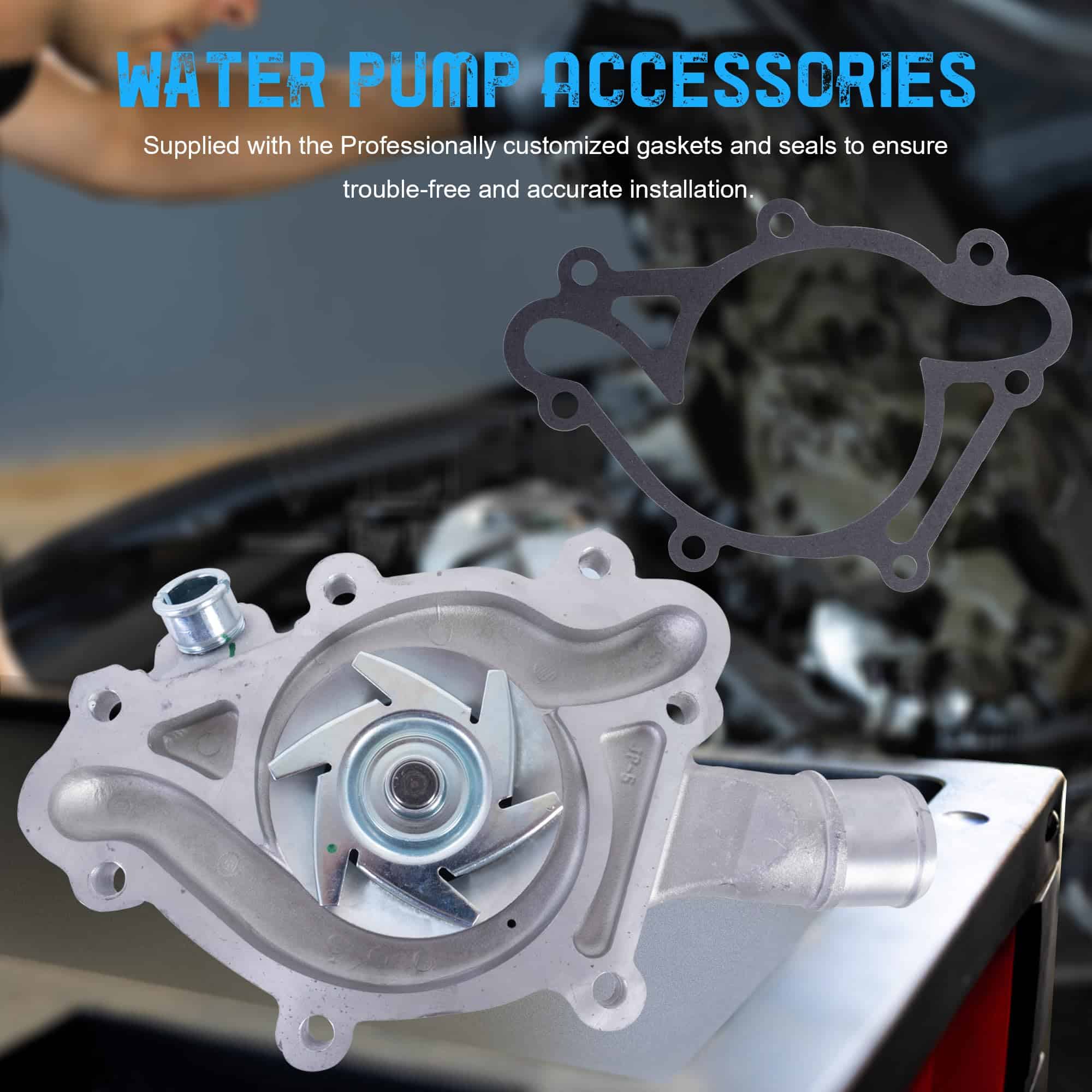 Bomba de Agua de Aluminio AUTOSTARSHIP AW7160 Compatible - Imagen 4