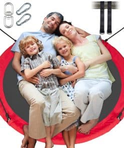 Columpio redondo para árboles LittleLogiQ para adultos y