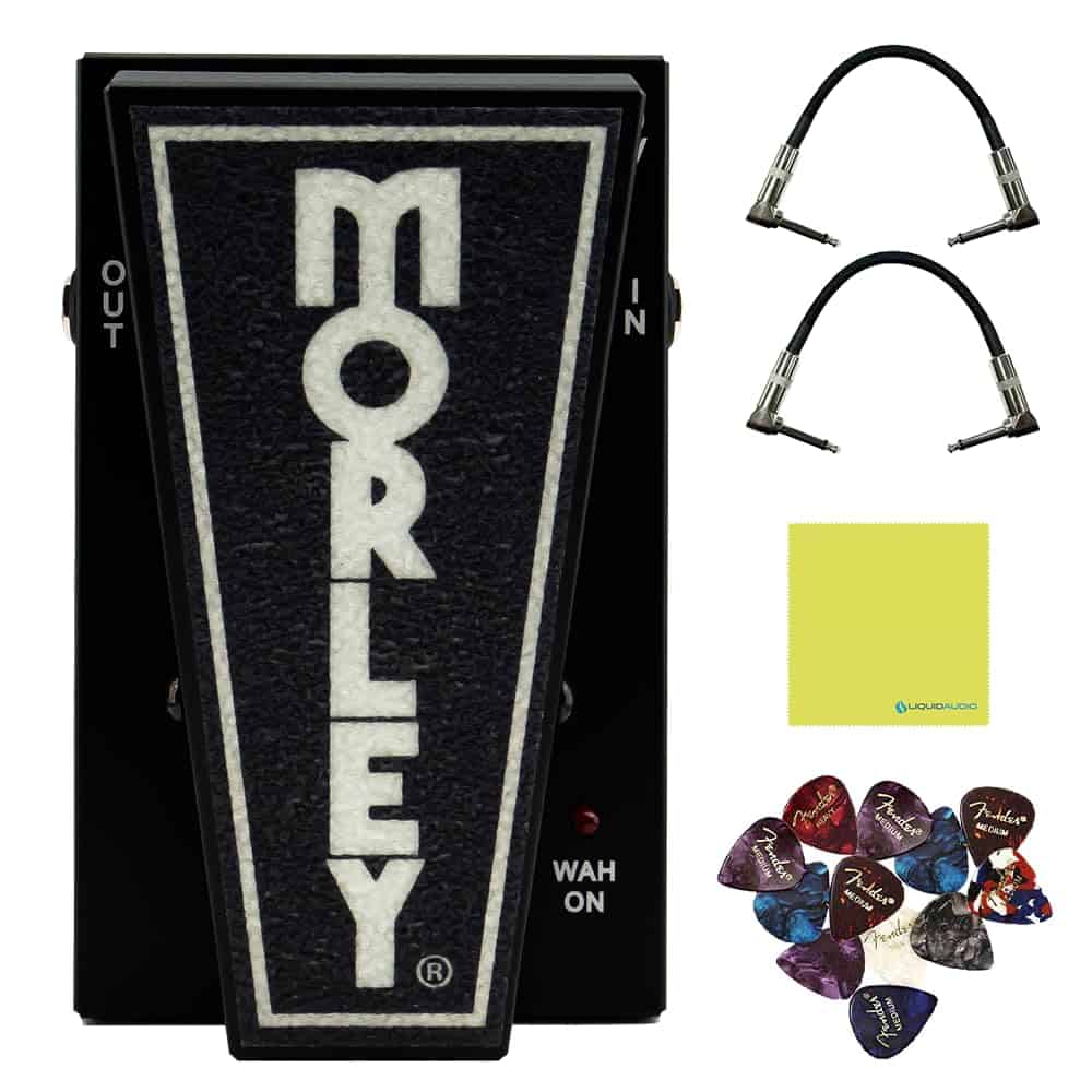 Pedal de Wah Morley 20/20 Classic Switchless Bundle con 2x
