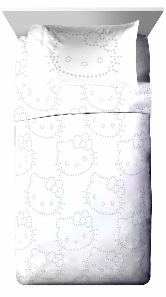 Juego de Edredón Hello Kitty Stars Twin - Juego de Cama de - Imagen 8
