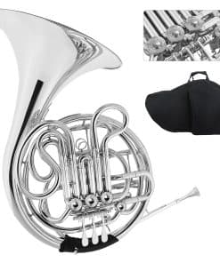 Trompa Doble F/Bb 4 llaves, Trompa Francesa con Baño de