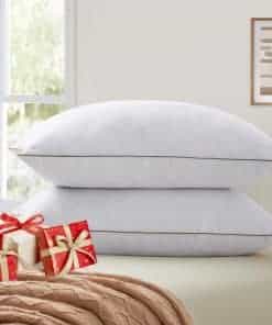 Almohadas de Plumas de Ganso Bafode, Almohadas de Cama,