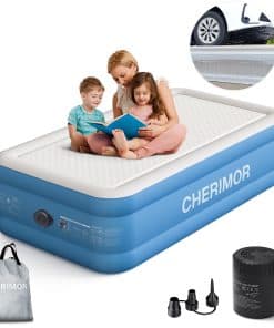 Colchón de Aire CHERIMOR Twin con Bomba Incorporada,