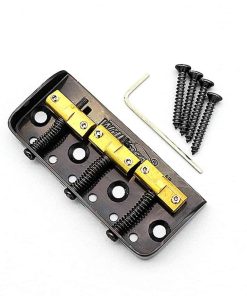 Wilkinson WTBS Puente Corto Vintage Tele con 3 Selletas de