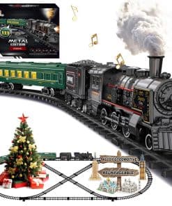 Set de Trenes Eléctricos para Niños de Aleación de Metal