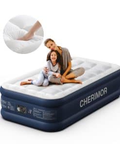 Colchón de Aire CHERIMOR Twin con Bomba Incorporada y