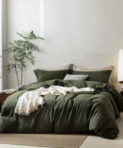 Duvet Cover Oversize Queen Size BDEAR de Lino, 100% Algodón