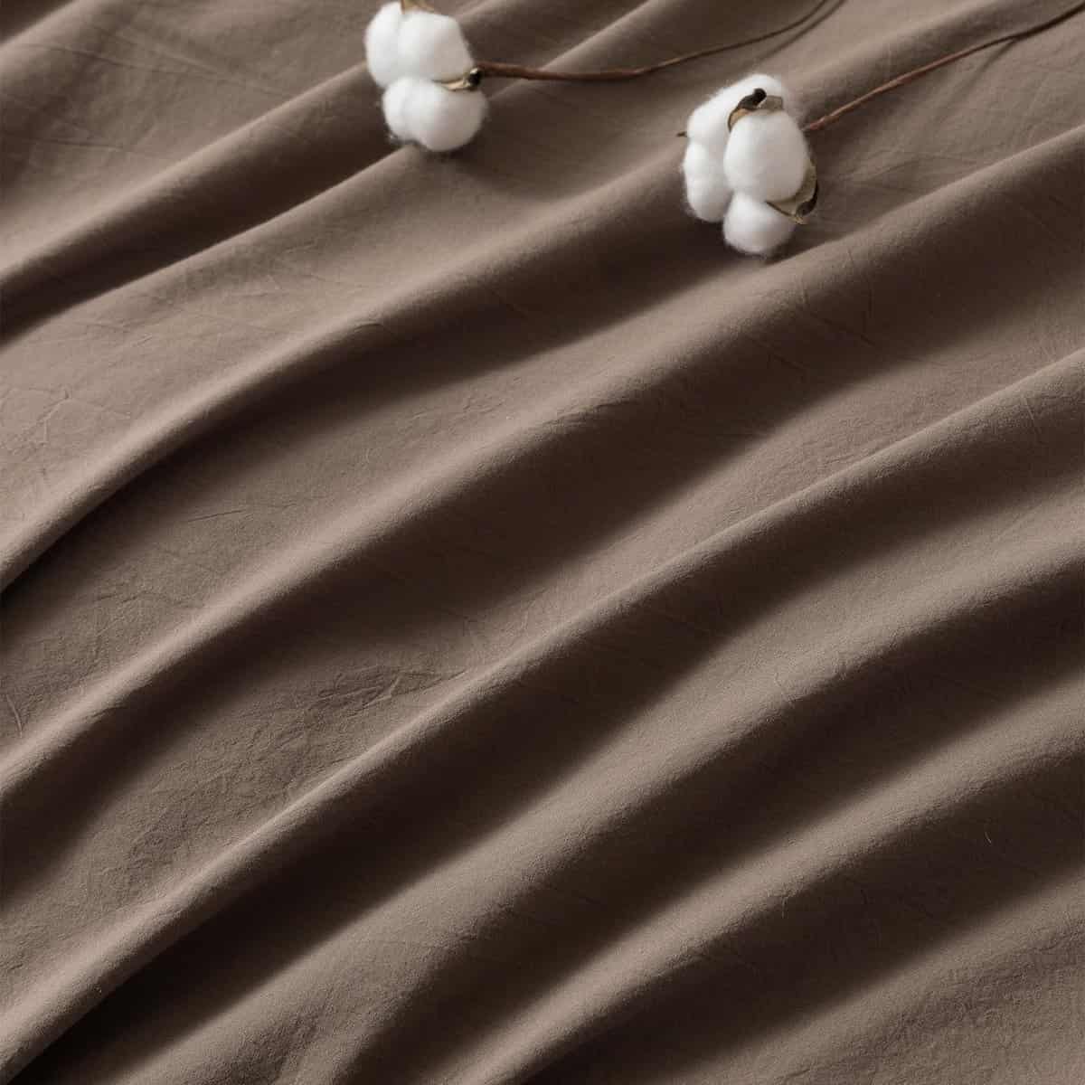 Funda de Edredón BDEAR de Tela de Lino Cal King Size, 100% - Imagen 6