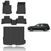 Tapetes para piso y forro de maletero -Negro
