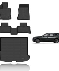 Tapetes para piso y forro de maletero -Negro